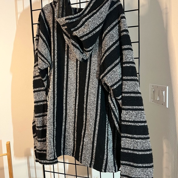 XXL Baja hoodie Huge black and white - Picture 4 of 5